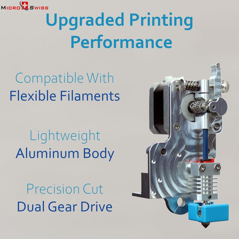 Micro-Swiss Microswiss Direct Drive Extruder for Creality CR-10 / Ender 3 Printers - Image 4